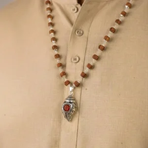 Divya Shankh Rudraksha Mala